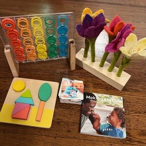 Incomplete Lovevery The Helper Play Kit, months 25 26 27